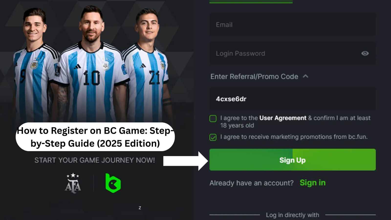 How to Register on BC Game: Step-by-Step Guide (2025 Edition)